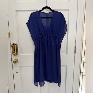 Eileen Fisher Sheer Flowy Tunic Top